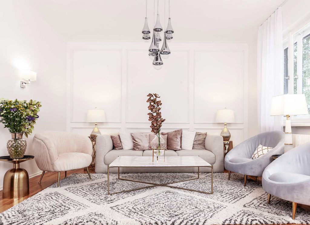 20ies glam livinroom 20er Jahre Glamour Interior