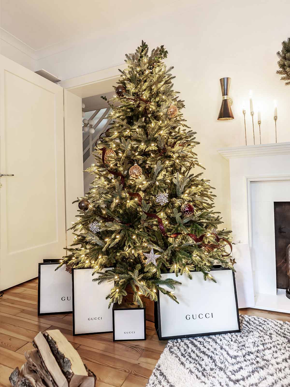 artificial christmas tree decoration