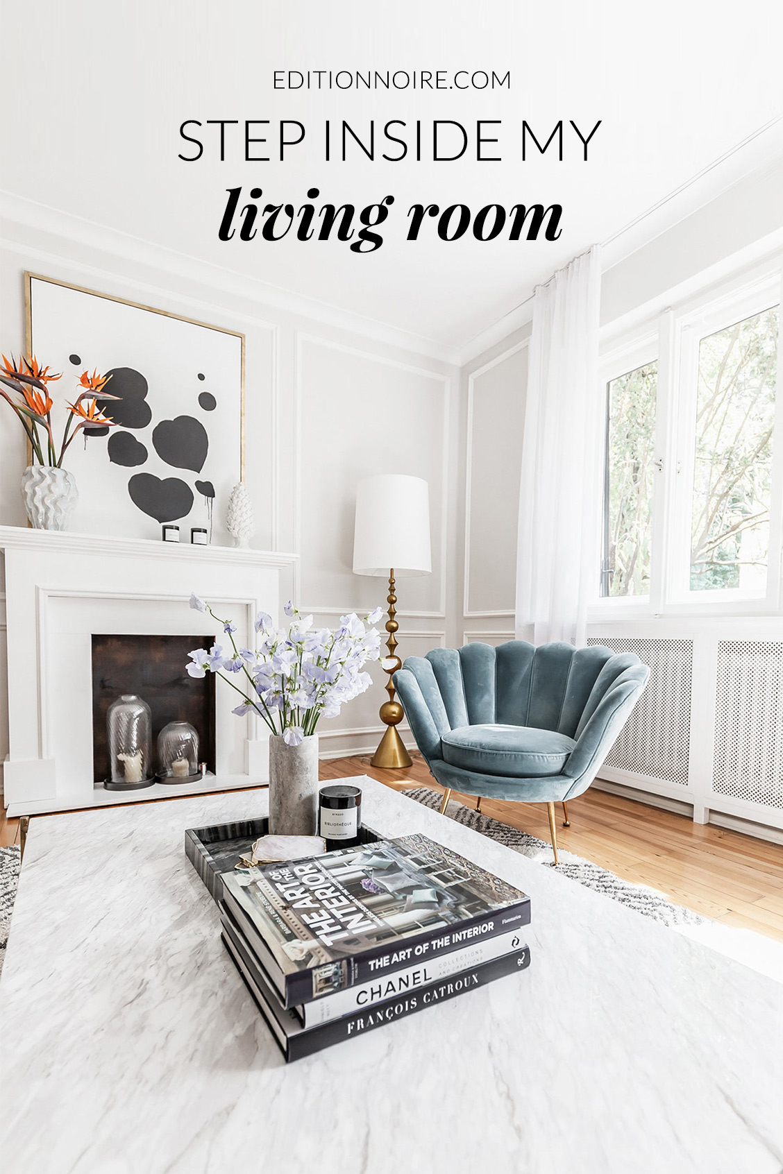 Living room styling interior by Katarina Fischer