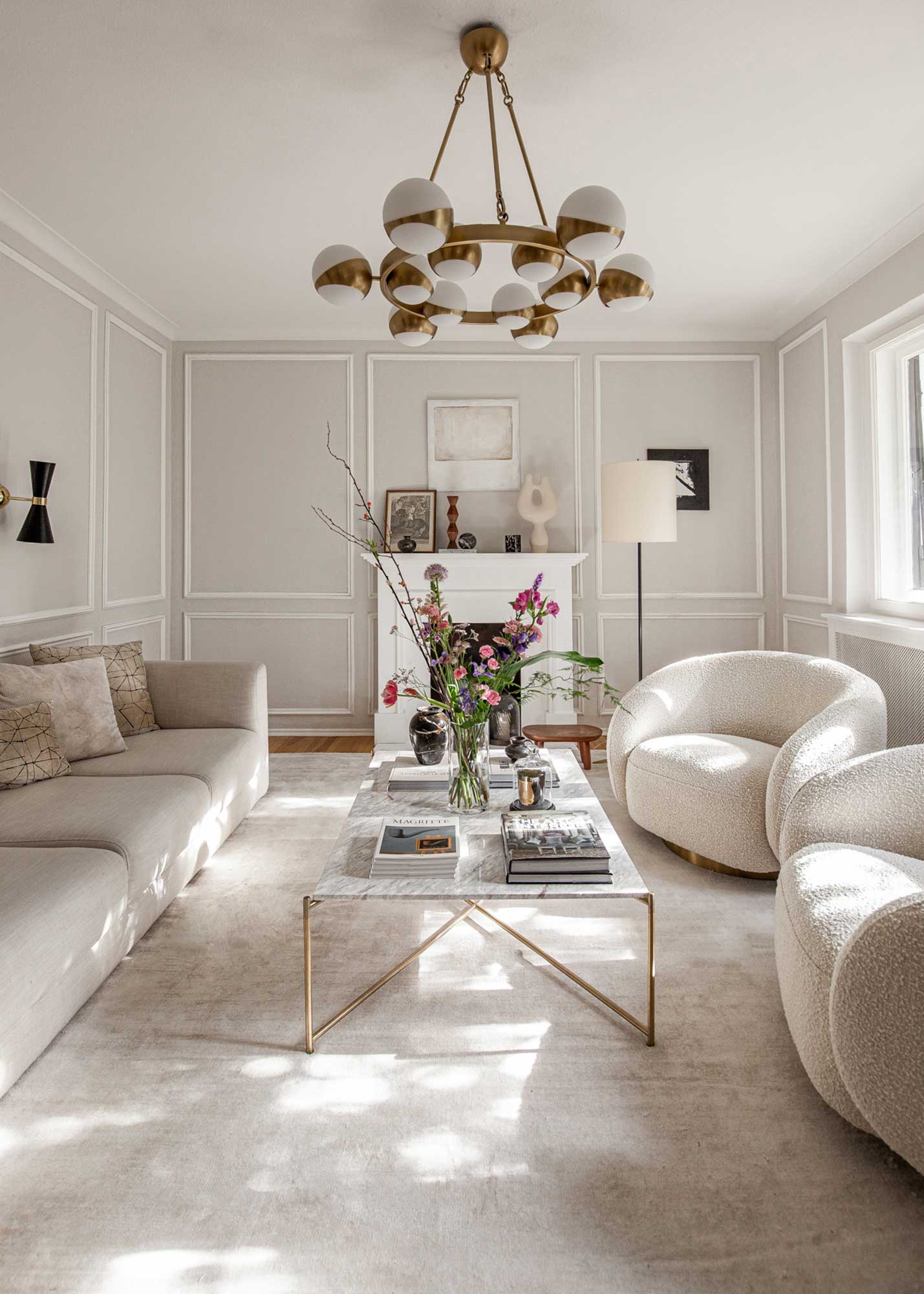 Contemporary Neutral Ideas Of Art Deco Living Rooms